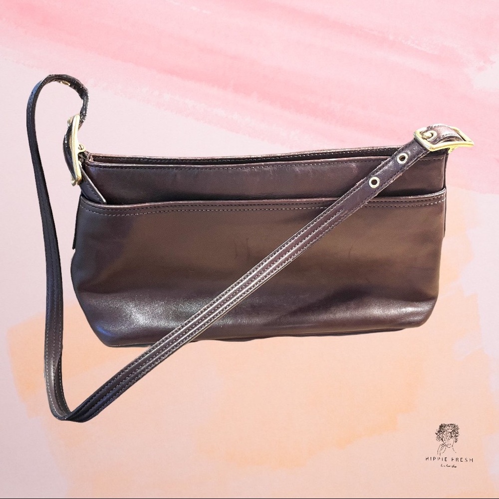Vintage 2002 Coach Brown Handbag J23-9861